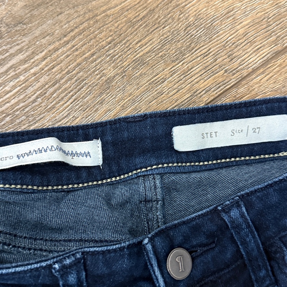 Pilcro Women's Deep Indigo Skinny Jeans - image 2